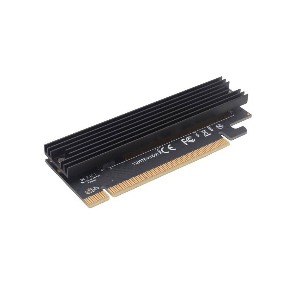 M.2 Nvme Ssd Adapter M2 To Pcie 3.0 X16 Controller Card M Key Interface Support Pci Express 3.0 X4 2230-2280 Storlek