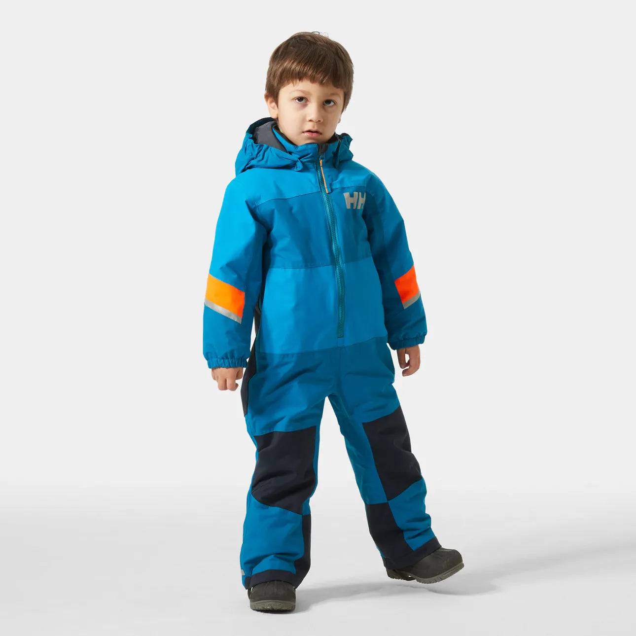Helly Hansen Kids' Rider 3.0 Insulated Suit Flyverdragt Børn - Cerulean Blue Sample - Cerulean Blue / 122 cm / 7 år
