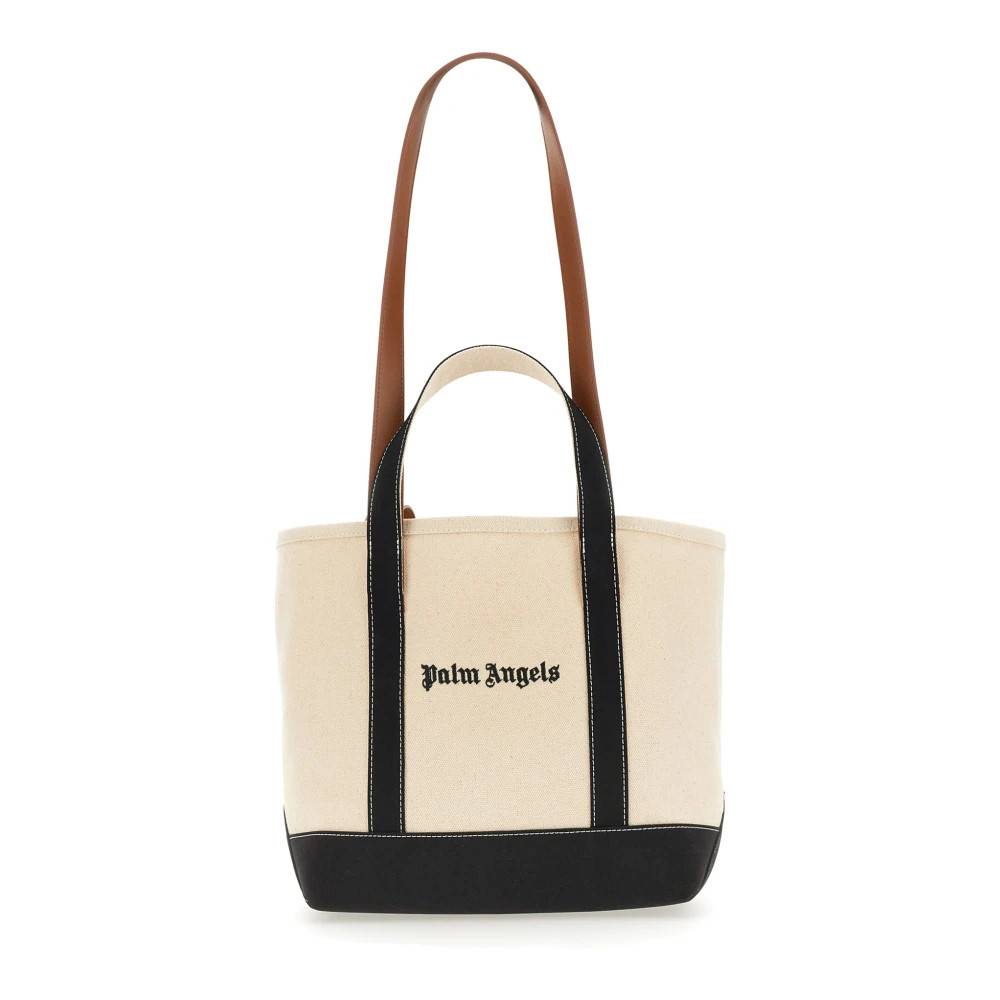 Palm Angels Classic Logo Tote Bag - Tasker - Dame - Flerfarvet - ONE SIZE - Bomuld