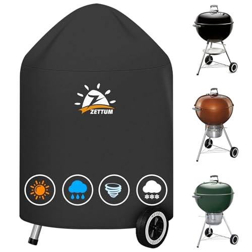 Weber utomhusgrillöverdrag 47 cm - vattentätt för Master Touch och original vattenkokare
