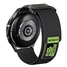 NotoCity Armband för Huawei Watch GT4 46 mm/GT2 46 mm/GT3 46 mm/GT3 Pro 46 mm/GT2 Pro/GT Runner, 22 mm nylon ersättningsarmband för Samsung Galaxy Watch 3 45 mm/Galaxy Watch 46 mm/Gear S3 Classic