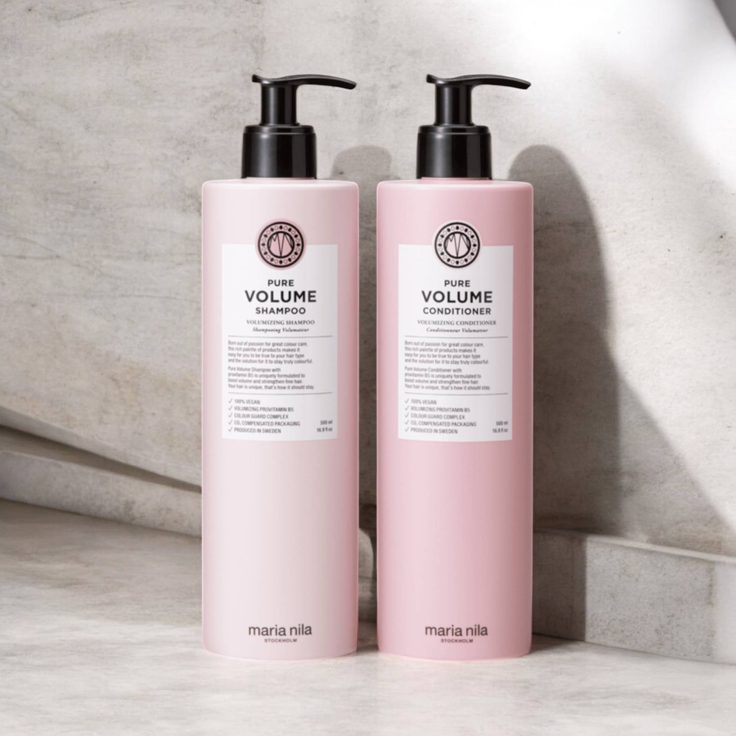 Maria Nila Maria Nila Pure Volume Shampoo & Conditioner sæt 1000ml