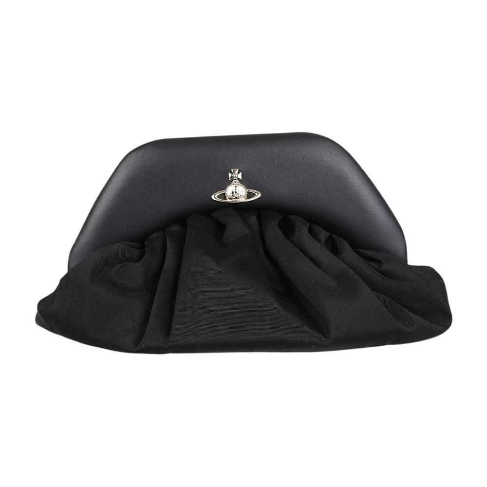 Vivienne Westwood Brooke Clutch - Tasker - Dame - Sort - ONE SIZE - Bomuld