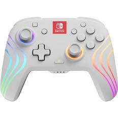 PDP Afterglow Wave Wireless Controller - White w motion - Fyndvara
