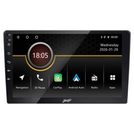 Stinger IF209E 9" multimedieenhed med trådløs CarPlay / Android Auto