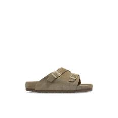 Birkenstock, Sko, Dame, Beige, 36 EU, Uld, Slides Zurich BS