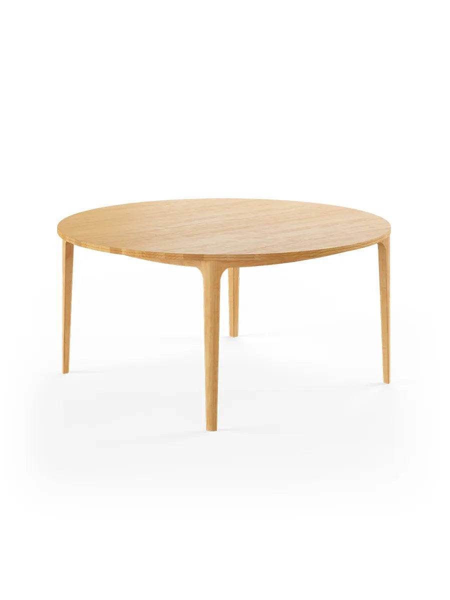 GM 3700 RO Rundt Spisebord fra Naver Collection Ø 140 cm / Eg olie / Inkl. 2 tillægsplader - Jacobsen Plus