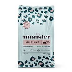 Monster Original Katt Adult Multicat Salmon & Poultry -