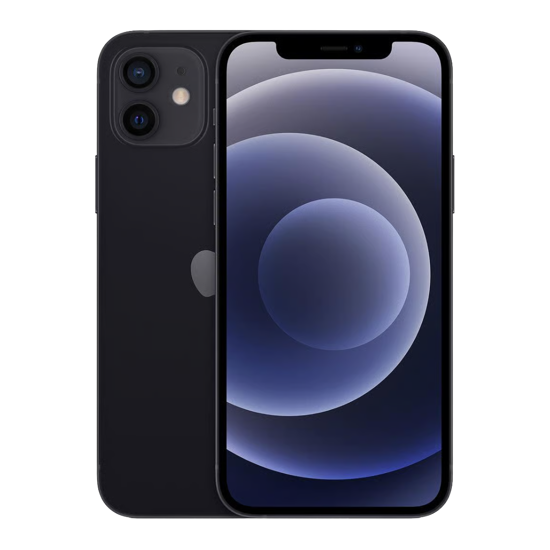 Apple iPhone 12 - 256GB / Svart / Enkelt-SIM