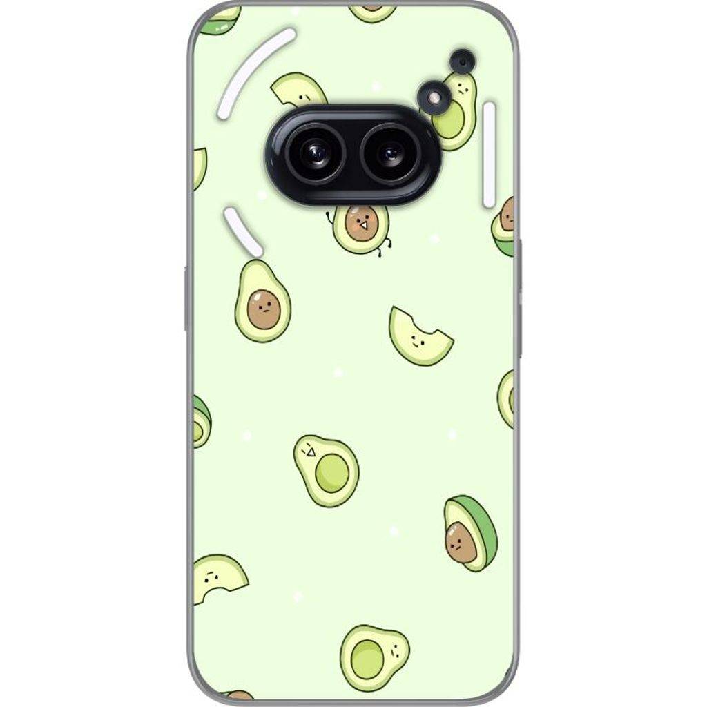 Nothing Phone (2a) Transparent Mobilskal Avokado