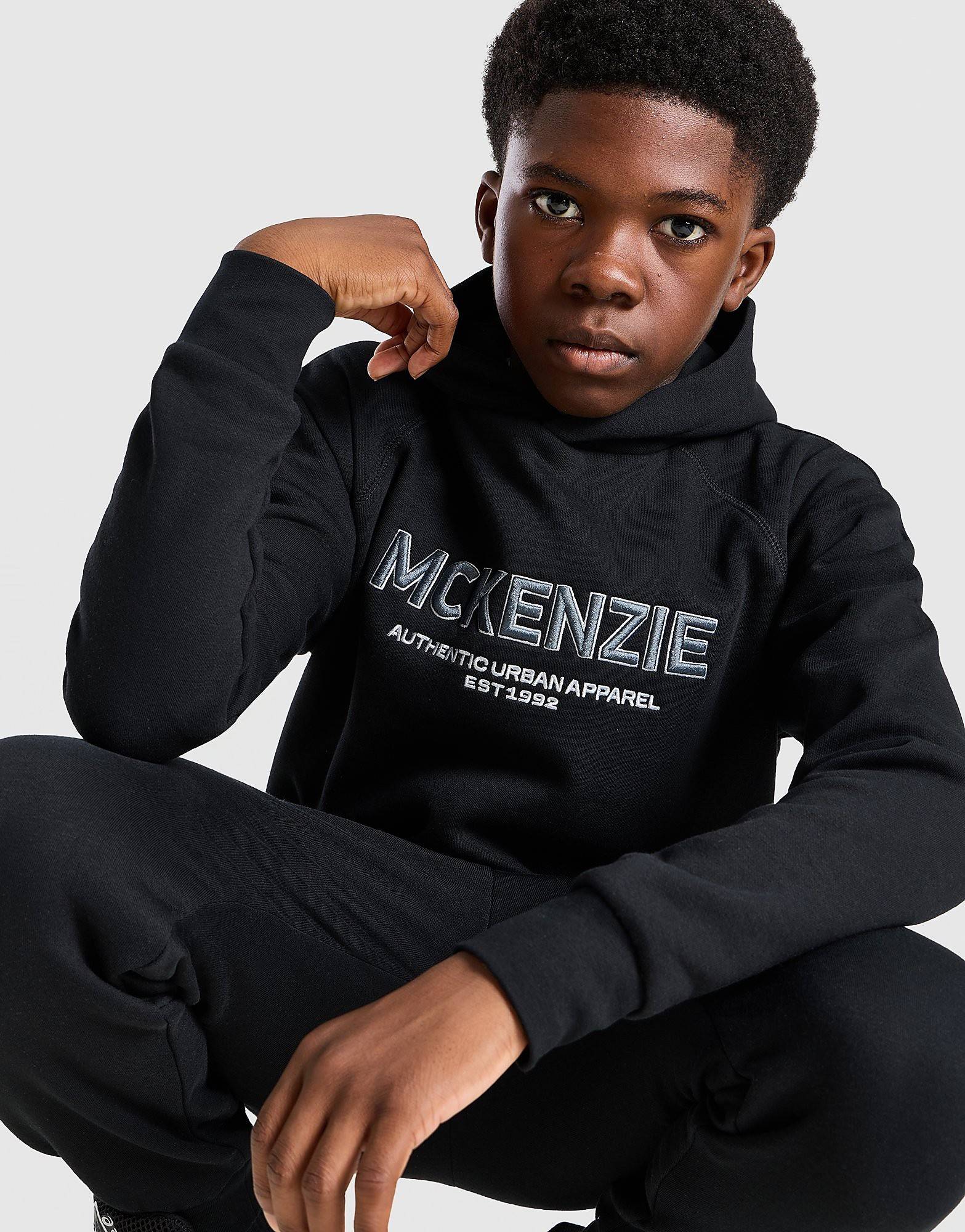 McKenzie Ashton Overhead Hoodie Junior, Sort