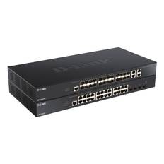 D-Link DXS 1210-28S - Switch - Smart - 24 x 10GBase-X + 4 x 10Gb Ethernet