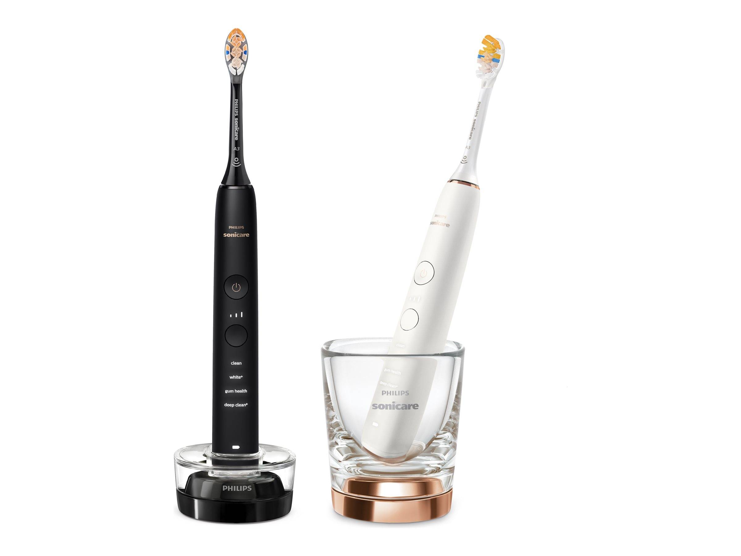 Philips Sonicare DiamondClean 9000 HX9914 Elektrisk Tandbørste Sort Guld Hvid --> I externt lager, forväntat leveransdatum hos dig 06-07-2026