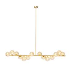 Kare Design Scala Ball lampe - brass - 150cm