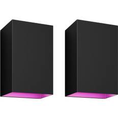 Philips Hue Resonate udendørs væglampe, sort, 2 stk