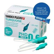 Tandex, FLEXI, Interdenb., 0.35 mm /PHD 0,6mm, turkis, 25 stk
