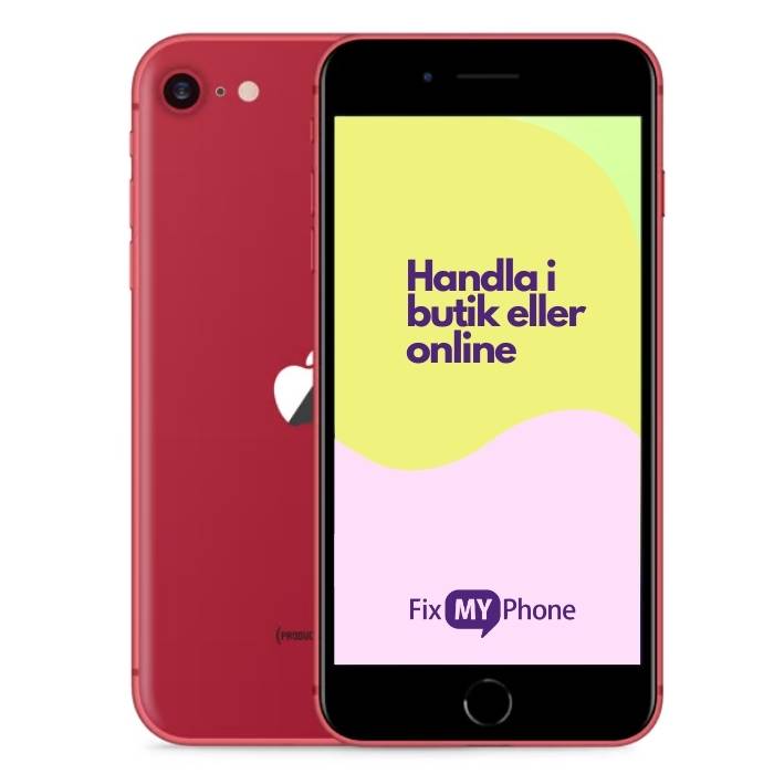 iPhone SE 2022 Begagnad Röd 64 GB Premium