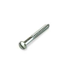 Kram, Træskruer, forkromet messing, Ø4,0x30 mm, 9 stk.