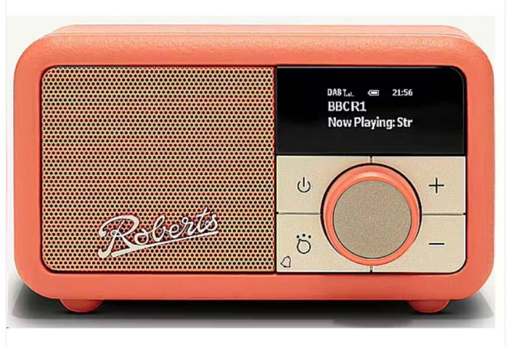 Roberts Radio Revival Petite 2 Pop Orange.