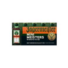 Jägermeister Liqueur Mini Master 35% 10x0.02L