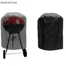 1pc BBQ Grill Cover Waterproof Dustproof Barbecue Oven Protection Cover For Round Gas Charcoal Electric Barbecue Outdoor Garden Patio Barbecue Accessory And Dust Cover,Garden Grill Cover,Outdoor Lawn Grill Dust Cover,Round Grill Cover,Grill Cover,Outdoor Garden And Beach Small Round Grill Dust Cover, Garden Party  Small BBQ Grill Cover,Heavy-Duty Grill Cover - Ultimate Protection For Propane Tank, Gas Bottle & Cylinder - Waterproof, Round Barbecue Guard - Essential BBQ & Grill Accessori