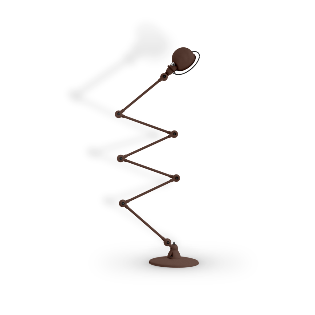 Loft D9406I gulvlampe fra Jieldé - Chocolate / Mat