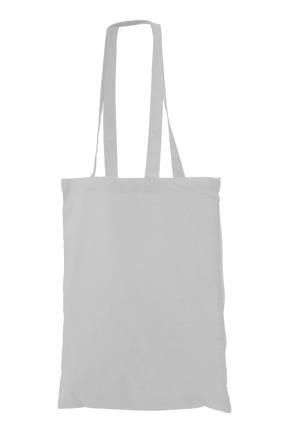 Indkøbspose med Lang Hank 38 x 42 cm (ST2416) - Cool Grey.
