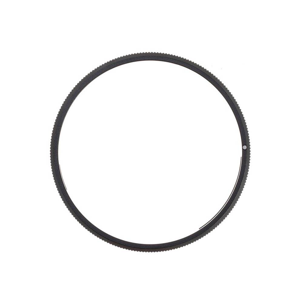 Camera Lens Ring for Ricoh GR III GR3X/GR3 HDF Camera Aluminum Alloy Lens Decoration Ring Cap Black