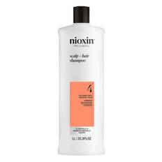 Nioxin Nioxin System 4 Shampoo For Colored Thinning Hair 1000 Ml Nude