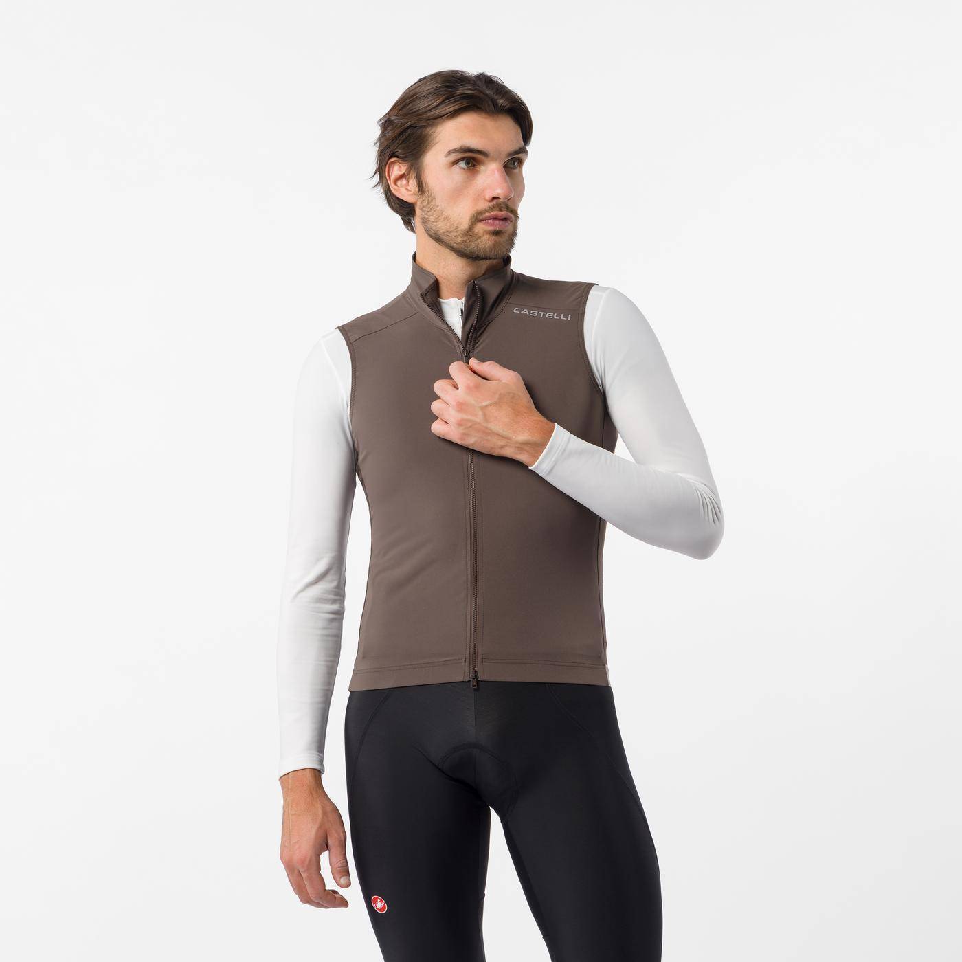 Castelli - Espresso 2 Vest - - XXL - Chestnut