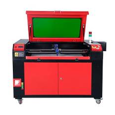100W CO2 Laser Graviermaschine 900x600mm Lasergravur Maschine Laser Cutter Laser Engraver Graviergerät Laserschneider 800mm/s USB Ruida/LightBurn für Holz/Papier/Kunststoff/Leder/Keramik/Harz usw.