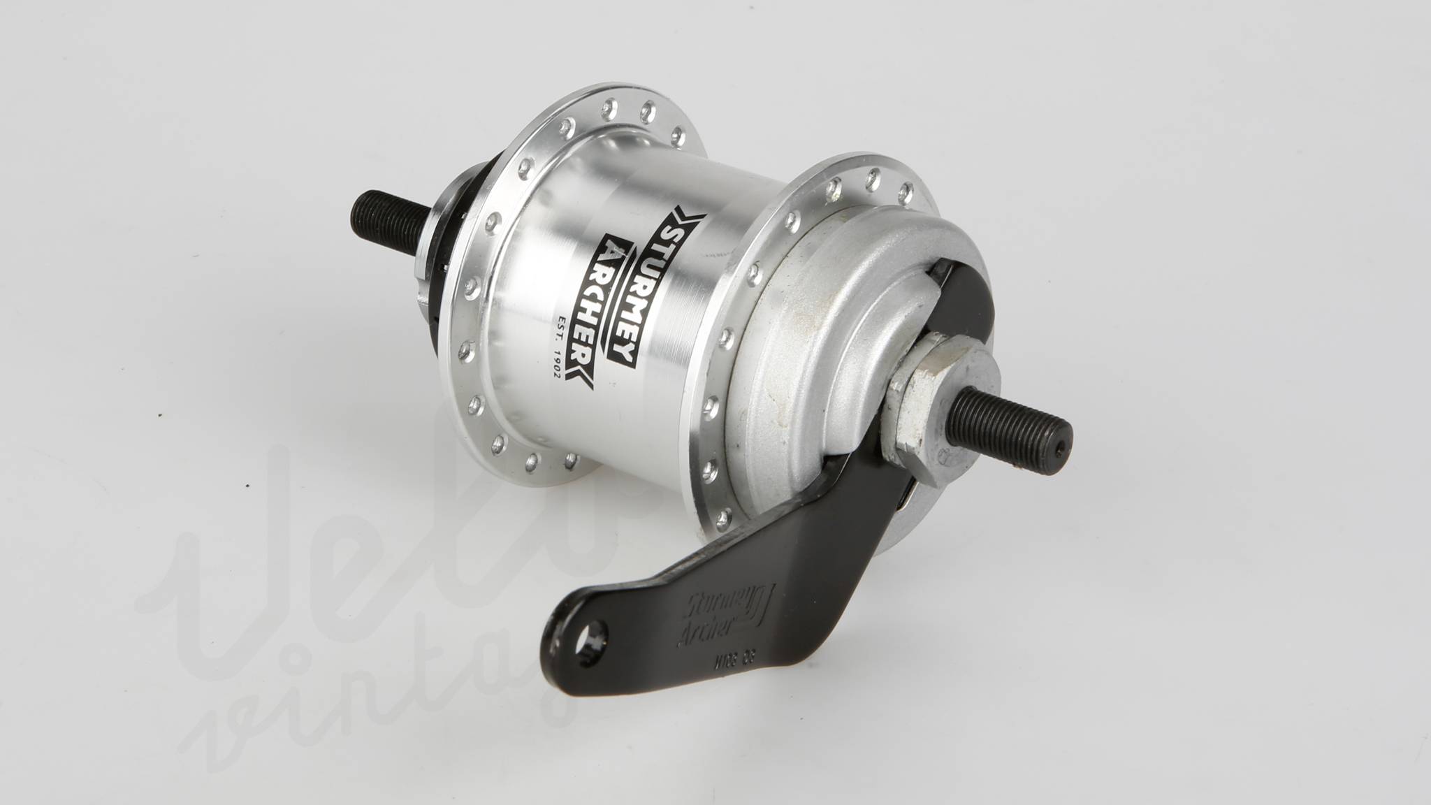 Sturmey Archer S1C 1 Gear Nav Med Fodbremse | 36H | Sølv