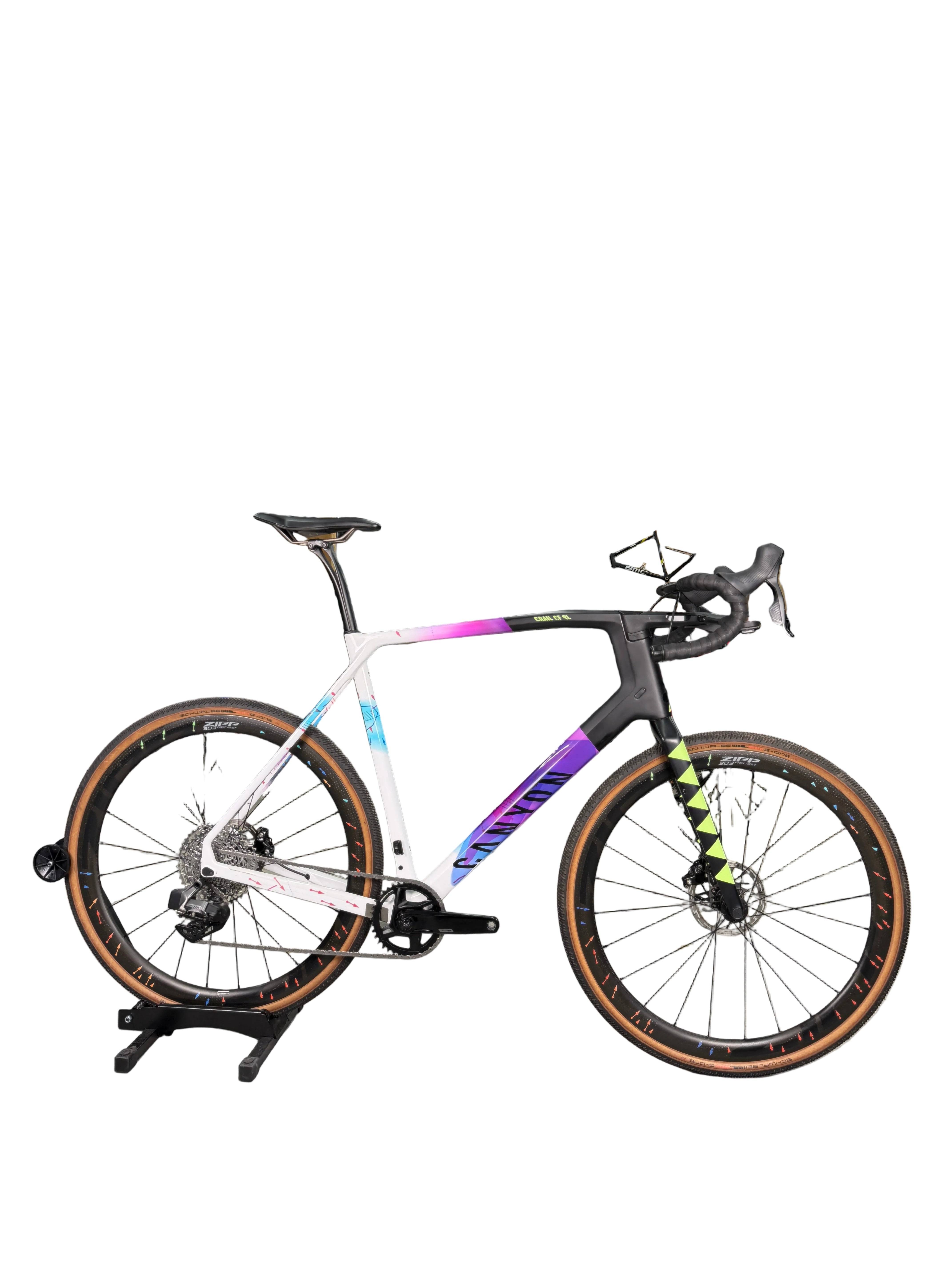 Canyon Grail CF SL CSR - SRAM Rival AXS 2x12sp - Zipp firecrest carbon wheelset - 163 / XXL (61|62) / PHOTO (XXL (61|62))