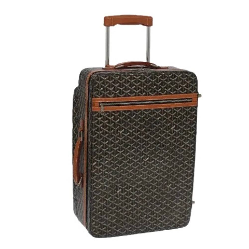 Goyard Vintage Pre-owned Vintage Travel Bag - Vintage - Dame - Brun - ONE SIZE - Læder