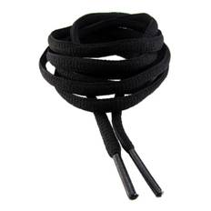 Sko snørebånd - Sort - Runde - Ovale [160 cm] Black one size