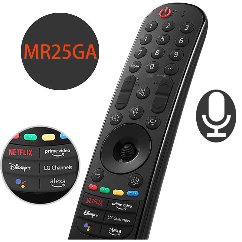 MR22GA Voice Magic Remote Control Replace MR21GA MR22GA MR23GA MR24GA for LG 2025 Smart TVs with AI Pointer Function Alexa Voice