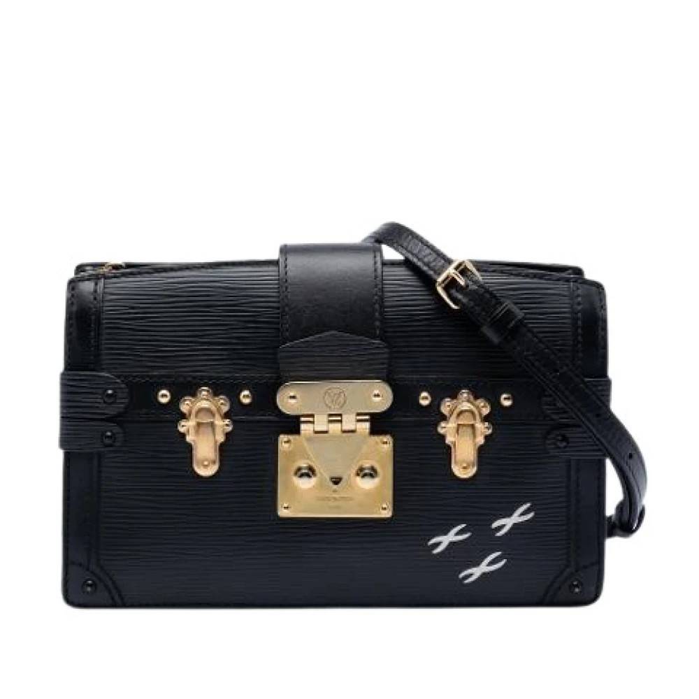 Louis Vuitton Vintage Pre-owned Trunk Clutch - Vintage - Dame - Sort - ONE SIZE - Uld