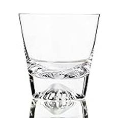 HNGM Whiskyglas Mount Fuji Snow Mountain Pure Crystal Whisky Glas Mount Fuji Iceberg Sorbet Rock Glass Whisky Glassware Vatten Tumbler (Capacity : 300ml, Color : Transparent)