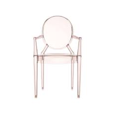 Kartell - Louis Ghost Chair 4852, Sunset Orange - Matstolar - Philippe Starck - Orange - Plast