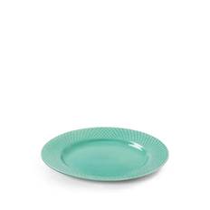 Lyngby Porcelæn - Rhombe Color Frokosttallerken - Aqua