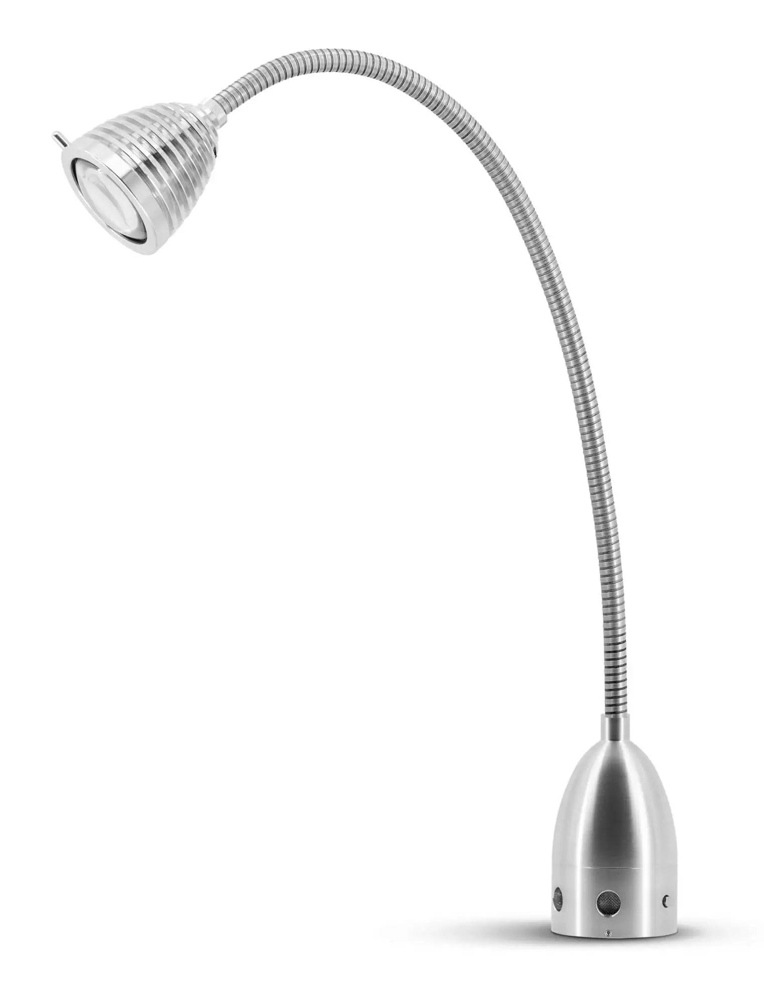Athene lang væglampe Less N More - Børstet aluminium / Rå aluminium