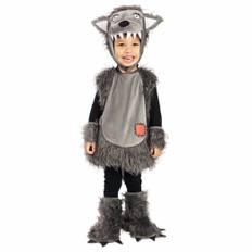 Maskeraddräkt Varg 3-4 år (3-4 år (92-104 cm))