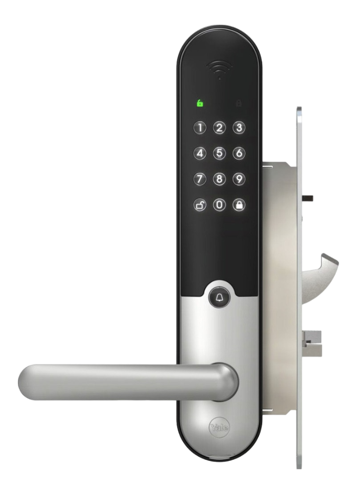 Digitalt dörrlås Yale Doorman L3S Flex - Borstat stål