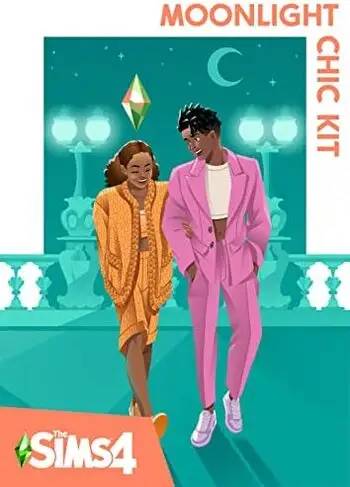 The Sims 4: Moonlight Chic Kit DLC PC) - EA Play - Digital Code(.