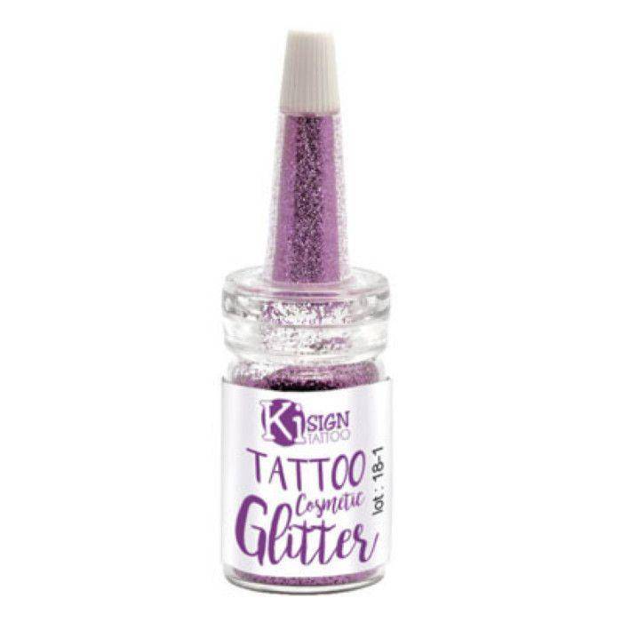 Glitter for the skin Lilac Bottle 7 ml