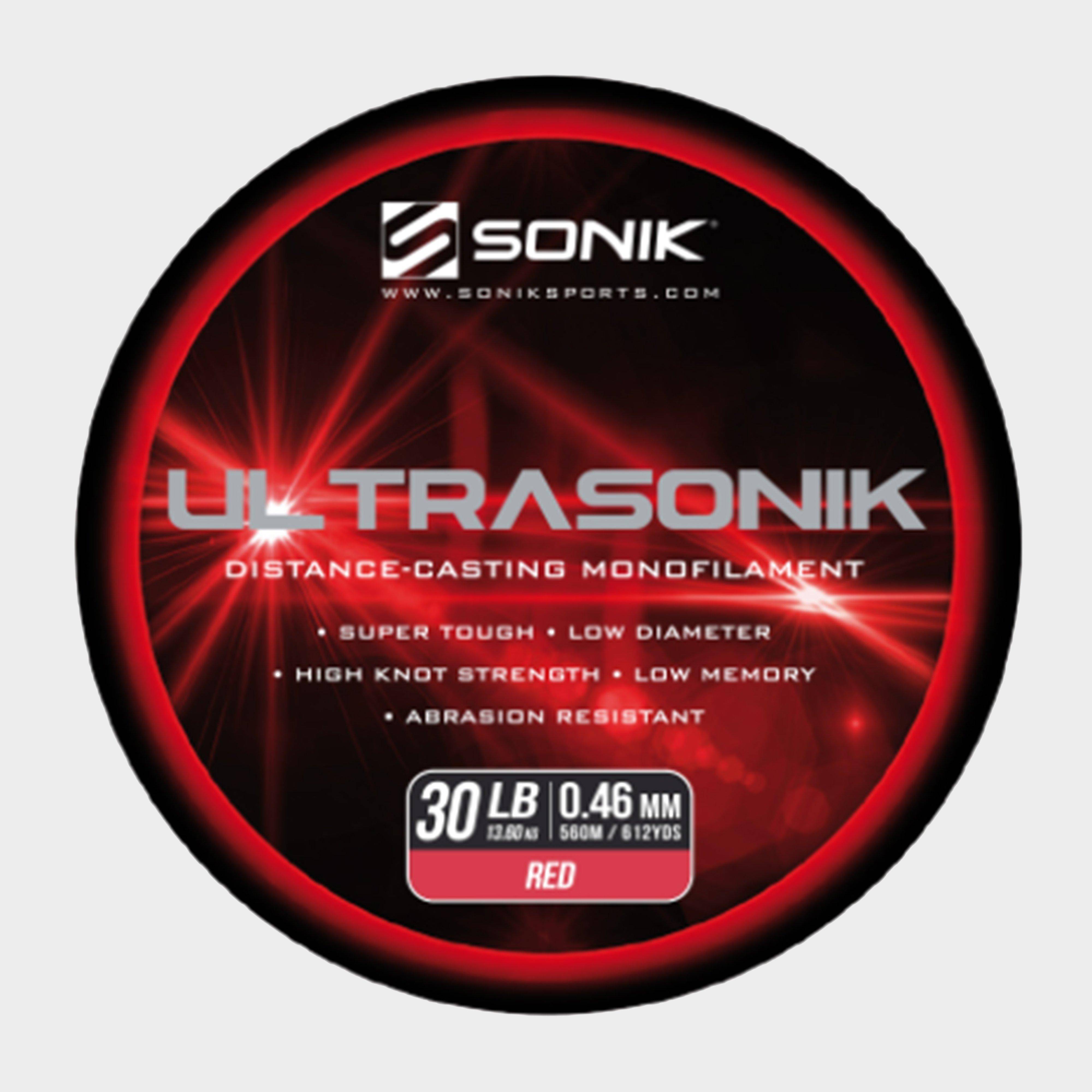 UltraSonik Salt Mono 30lb 560m Red, Red