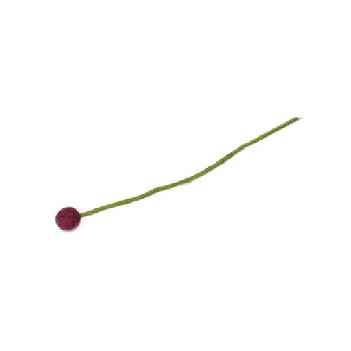 Gry & Sif - Blomsterstilk Violet Dia - 30 cm - filt.