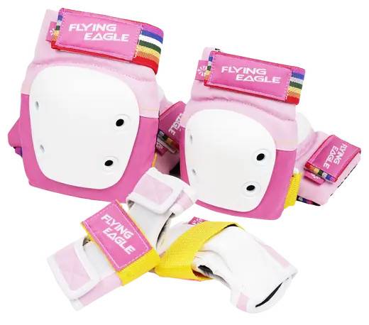 FlyingEagle Valiant Beskyttelsessæt Børn (Pink)