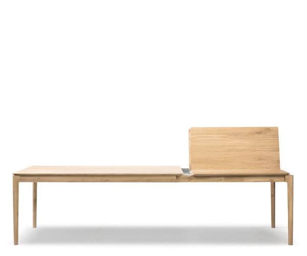 Ethnicraft Oak Bok Udtræksbord - 180-280cm. - Olieret Eg