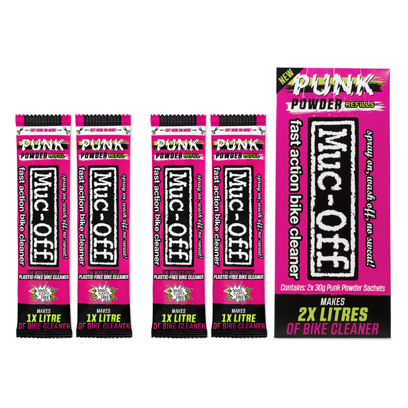 Muc-Off Punk Powder Refills 4stk. = 4L Shampoo